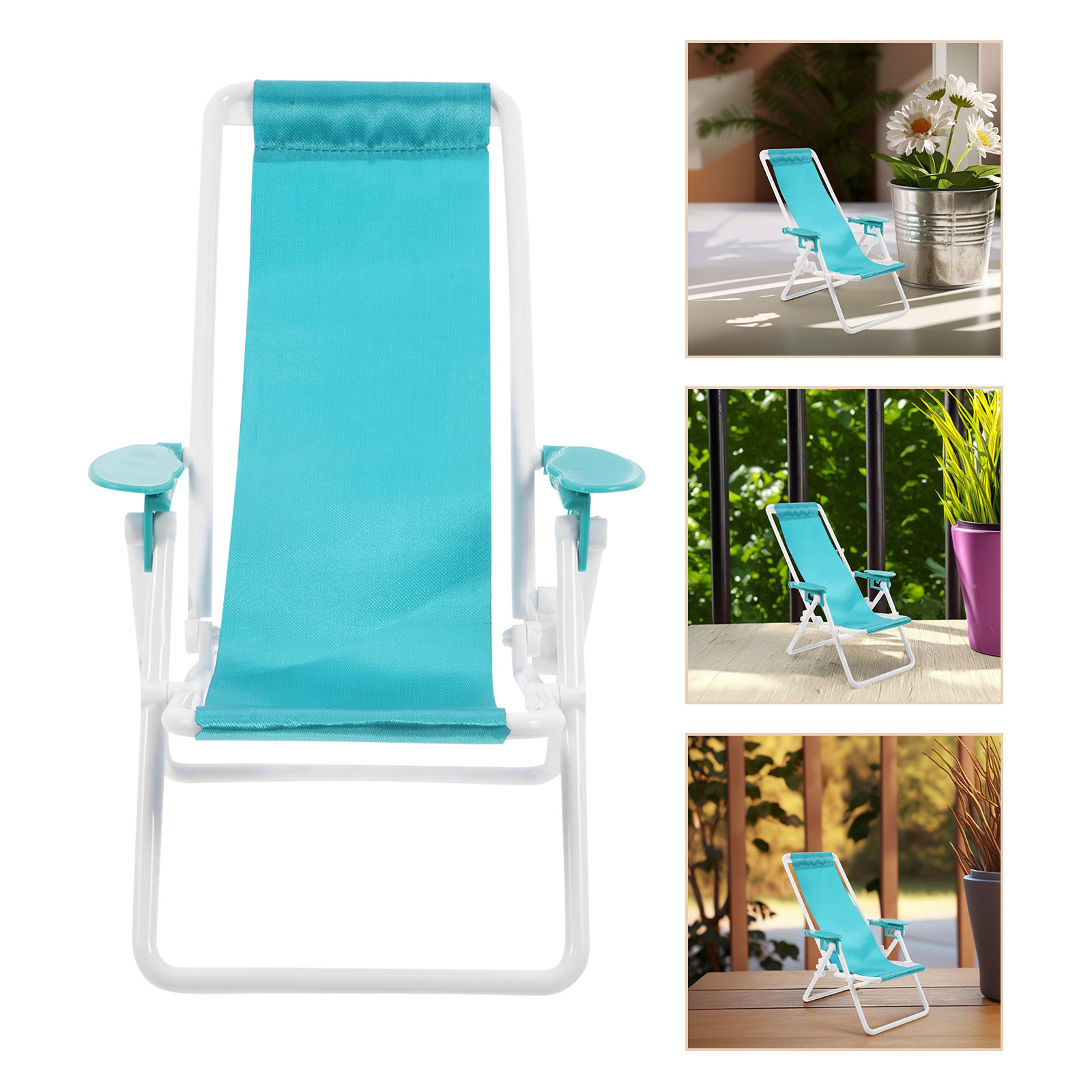 Outdoor Camping Lounge Chairs - Portable Folding Lounge Chair for Outdoor