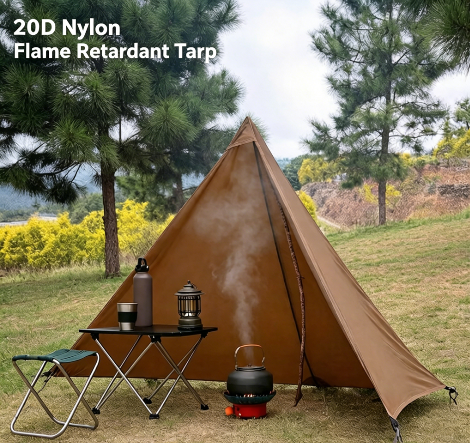 Outdoor Camping Heater For Tent - 210g 20D Nylon Ultralight Camping Stove