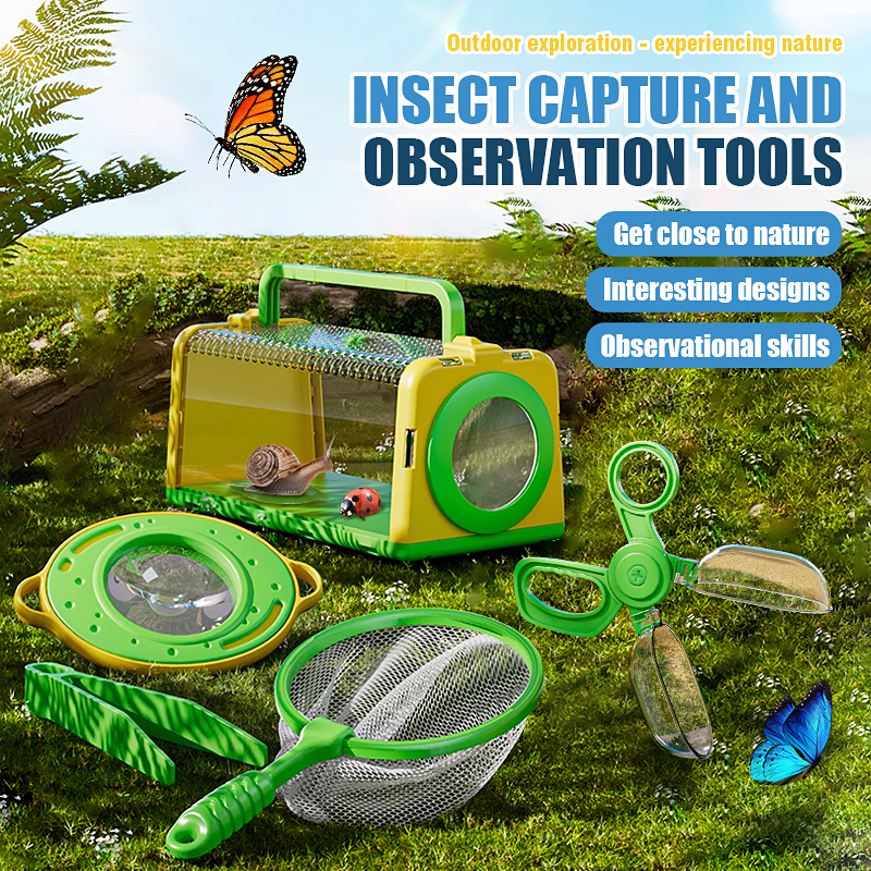 Outdoor Camping Box - Insect Capture Cage Observation Box with