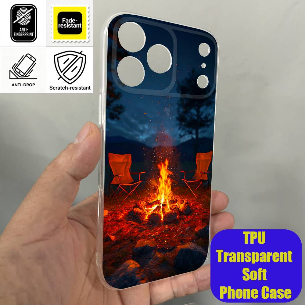 For Outdoor Camping Bonfire Wa - Outdoor Camping Wallpaper 리뷰 및 가격