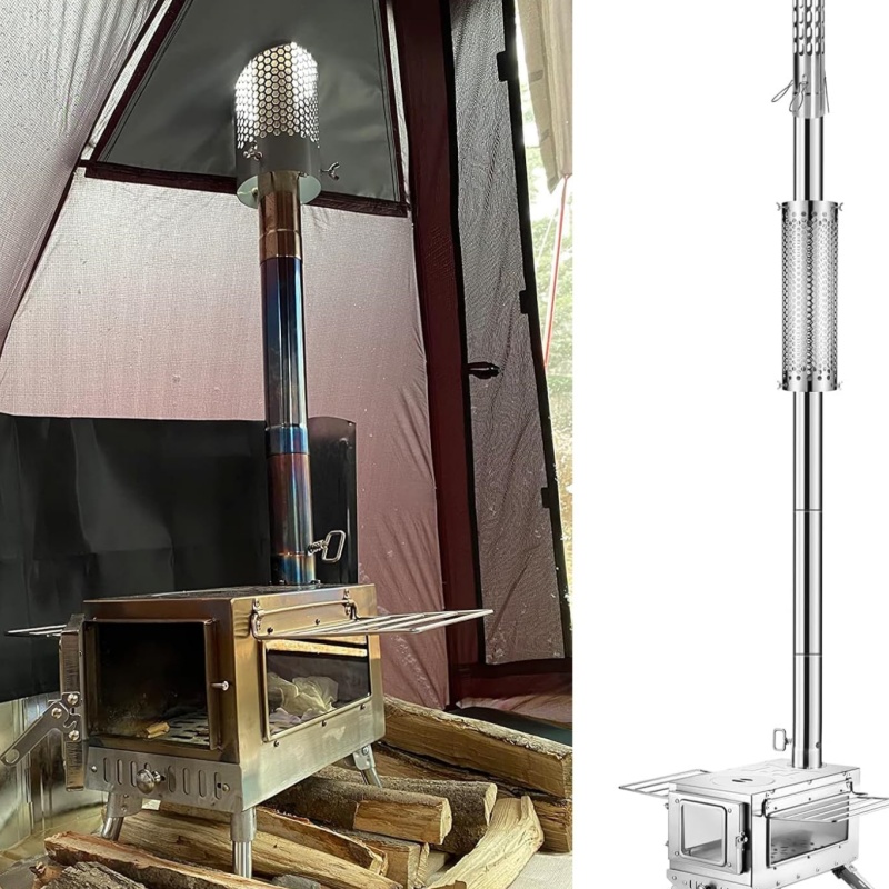 Camping Stove Pipe Stainless S - Outdoor Camping Wood Stove 리뷰 및 가격