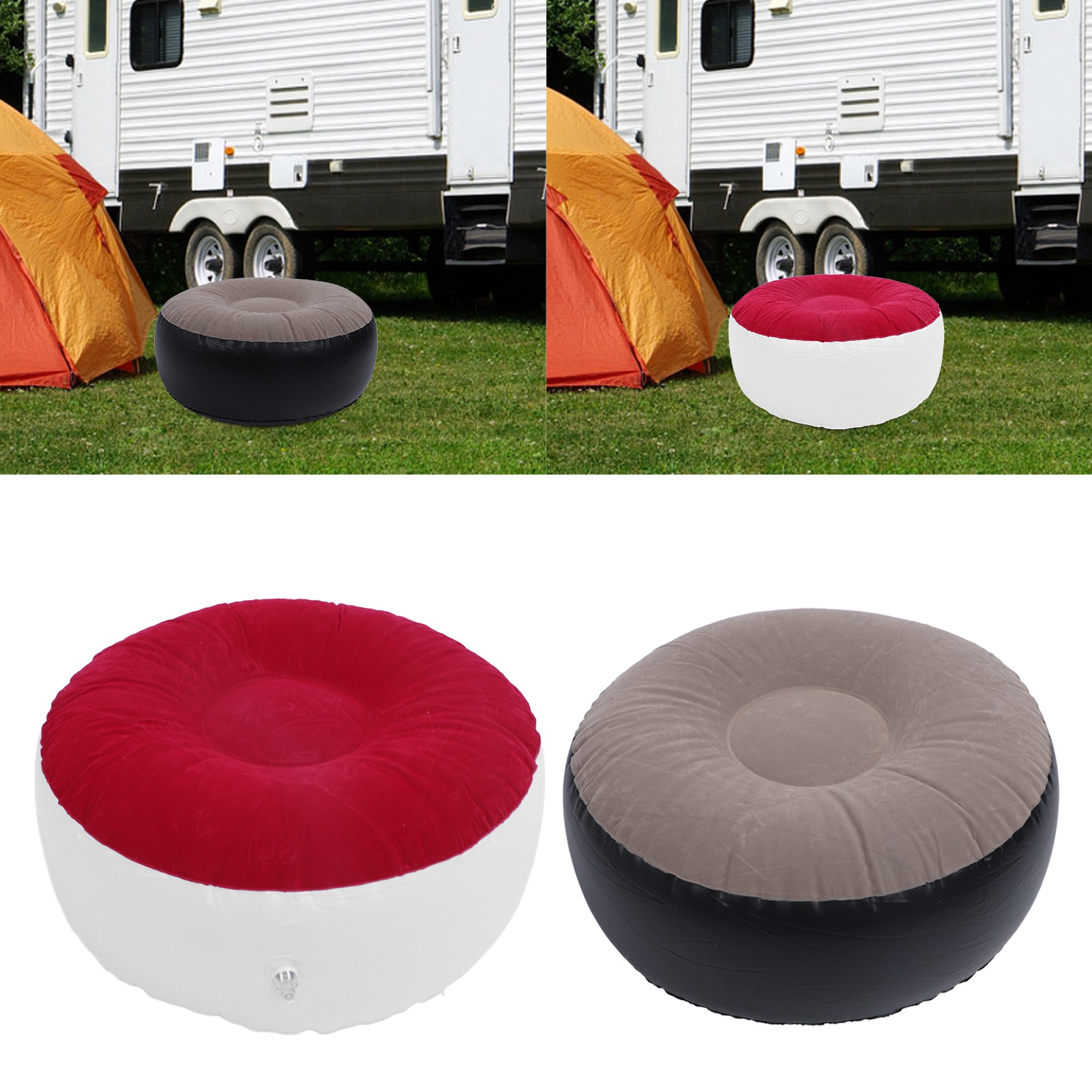 Inflatable Flocking Stool Mult - Outdoor Camping Furniture 리뷰 및 가격