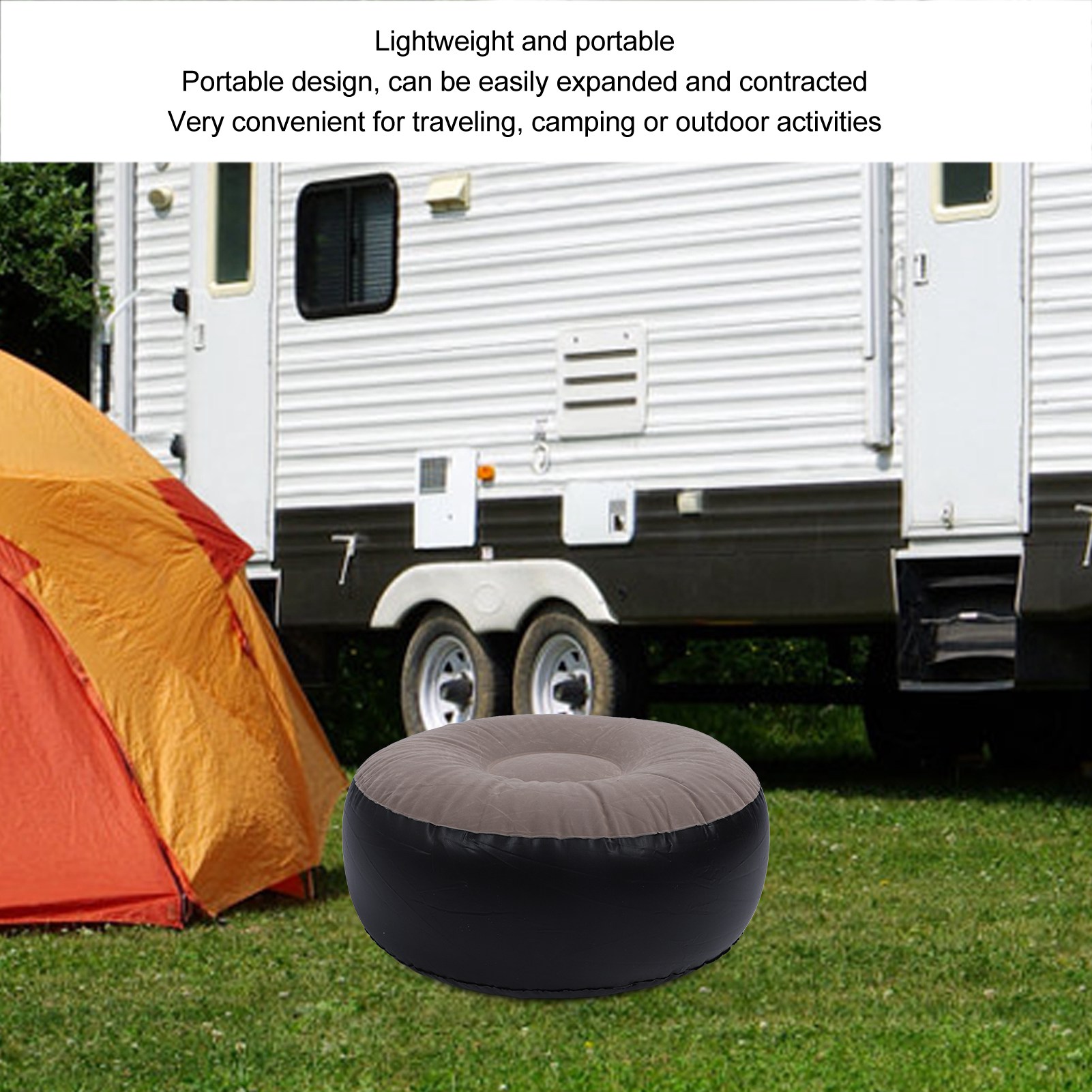 Inflatable Flocking Stool Mult - Outdoor Camping Furniture 리뷰 및 가격