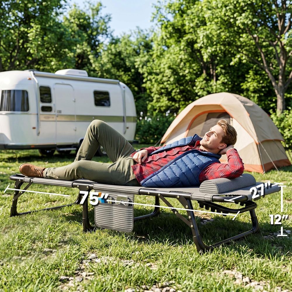 3-in-1 Outdoor Lounge Chair, 4 - Outdoor Camping Lounge Chairs 리뷰 및 가격