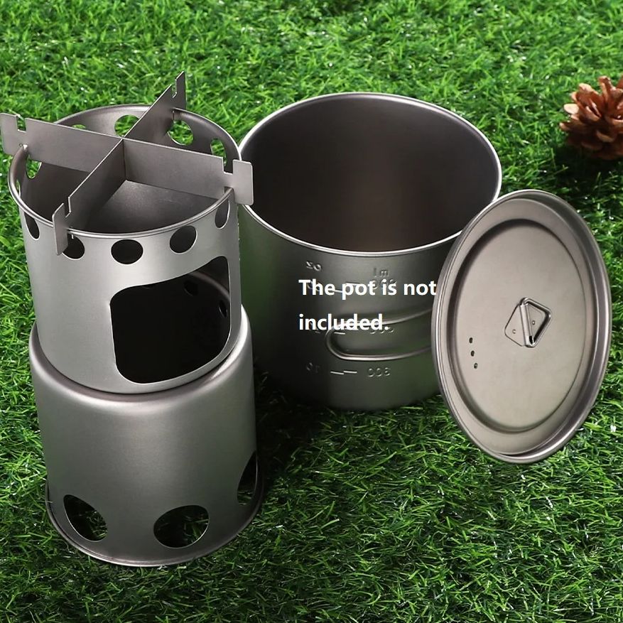 Camping Small Titanium Wood St - Outdoor Camping Wood Stove 리뷰 및 가격
