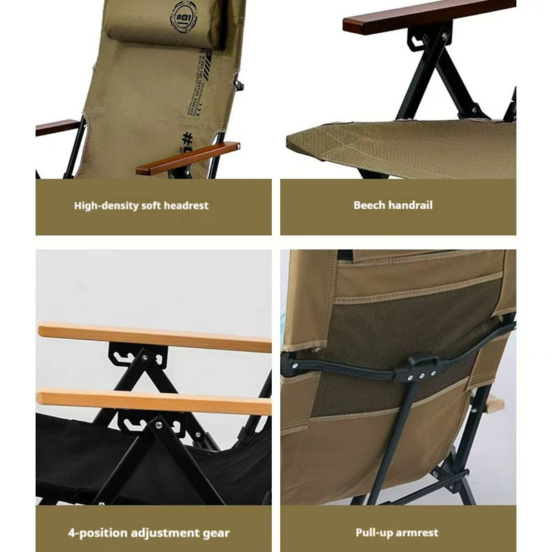 Folding High Back Beach Campin - Outdoor Camping Lounge Chairs 리뷰 및 가격