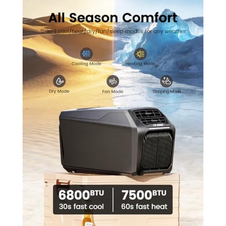 Portable Camping AC Heater: Du - Outdoor Camping Heater For Tent 리뷰 및 가격
