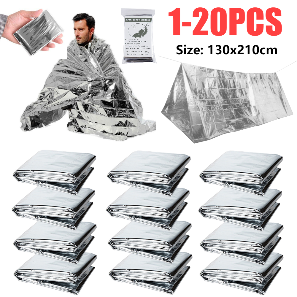 1-10PCS Emergency Thermal Blan - Outdoor Camping Quilt 리뷰 및 가격