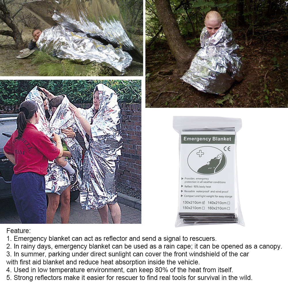 1-10PCS Emergency Thermal Blan - Outdoor Camping Quilt 리뷰 및 가격