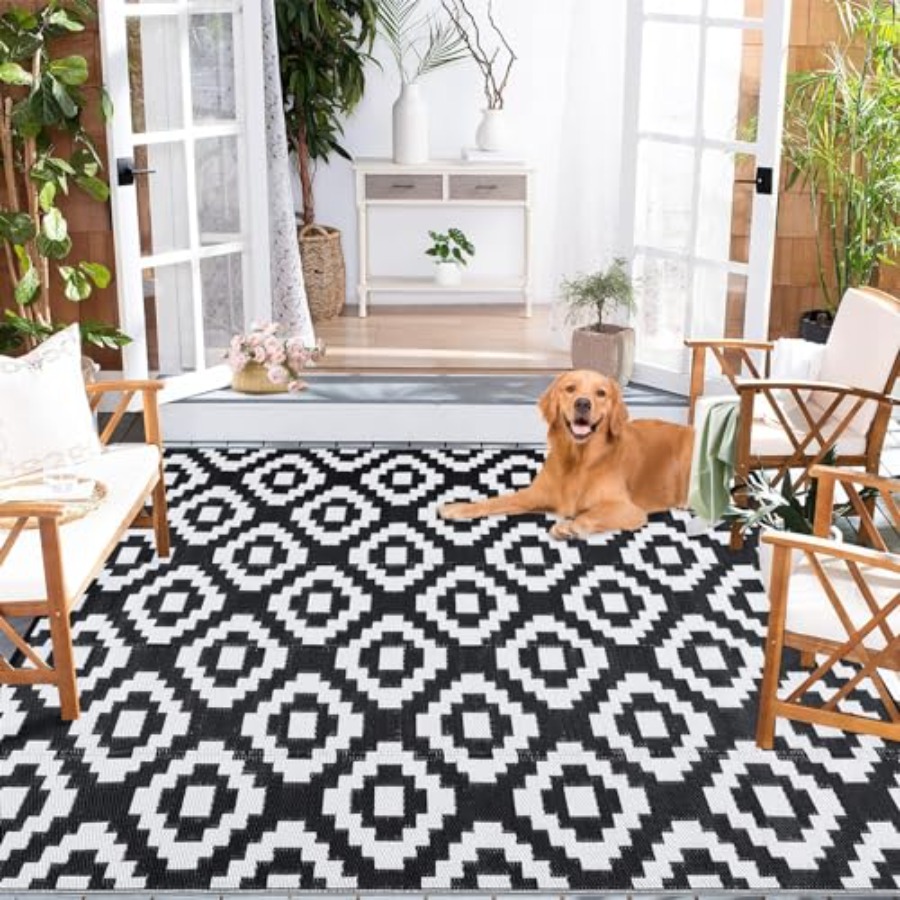 Outdoor Plastic Straw Rug 9x18 - Outdoor Camping Rugs 9X18 리뷰 및 가격