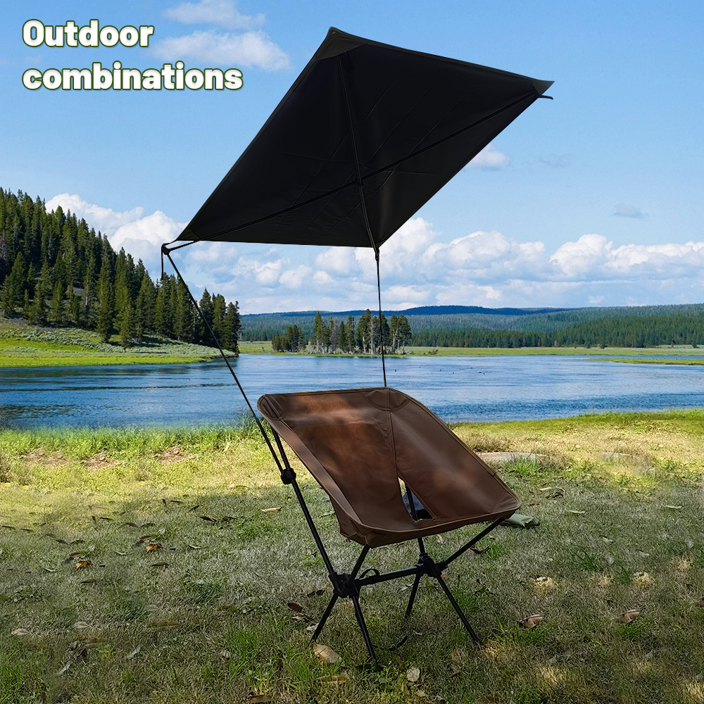 Moon Chair Sunshade Beach Chai - Outdoor Camping Lounge Chairs 리뷰 및 가격