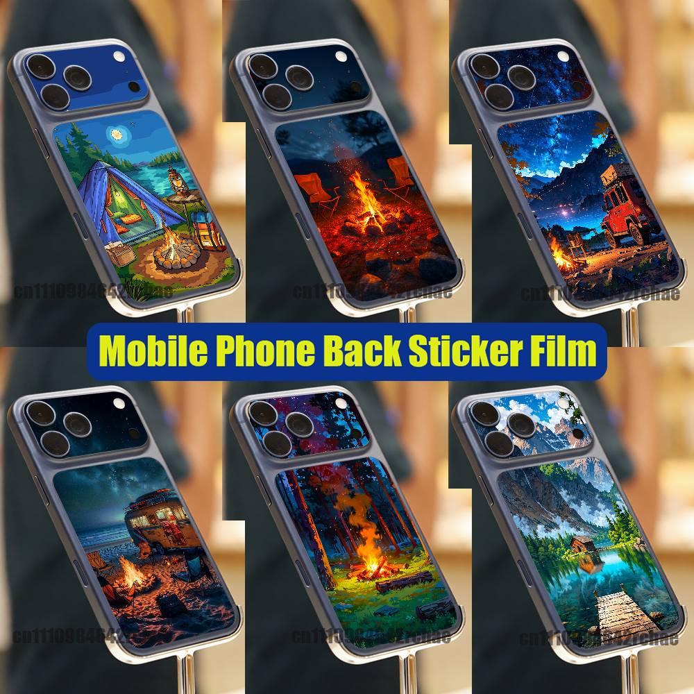 For Outdoor Camping Bonfire Wa - Outdoor Camping Wallpaper 리뷰 및 가격