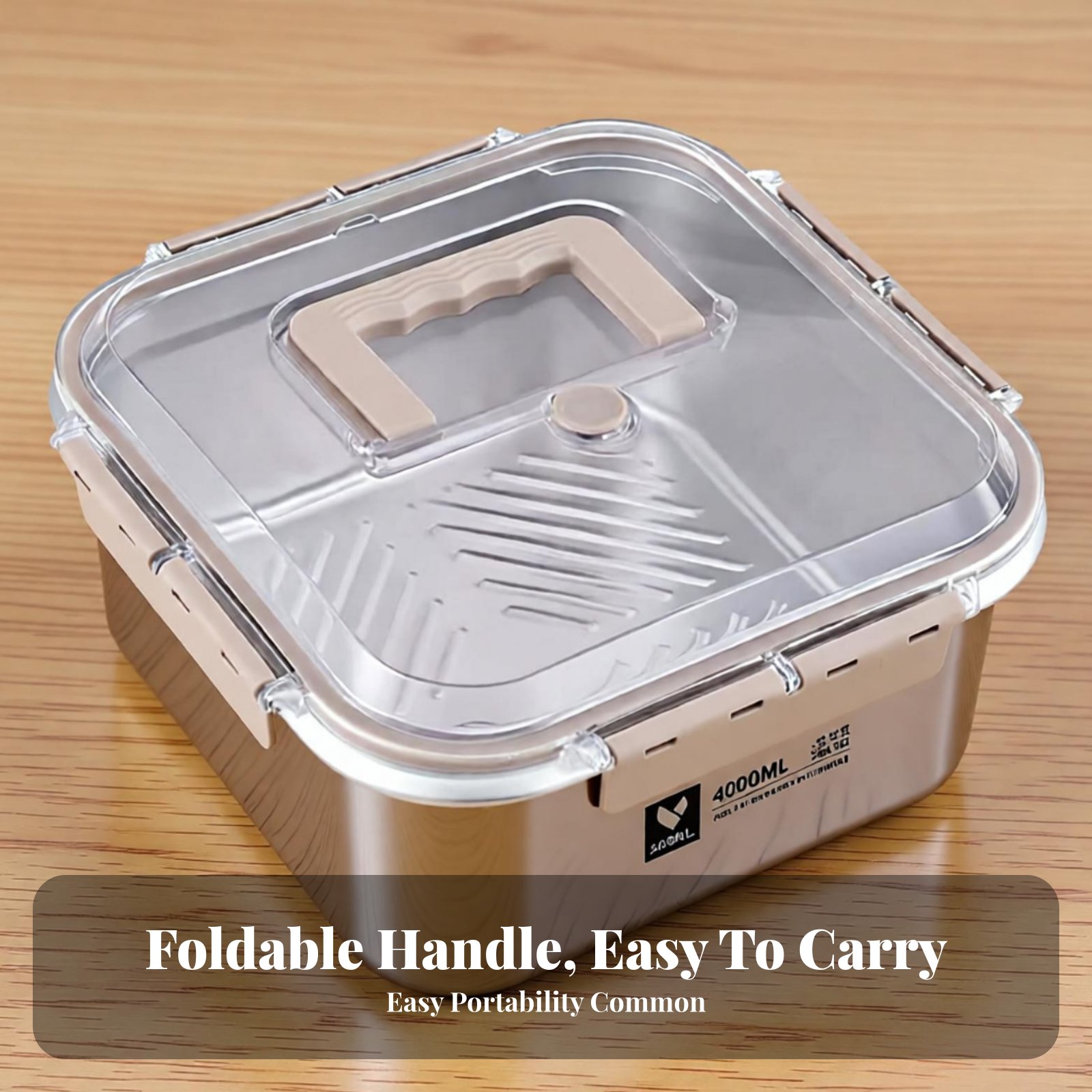316 Stainless Steel Bento Box, - Outdoor Camping Box 리뷰 및 가격