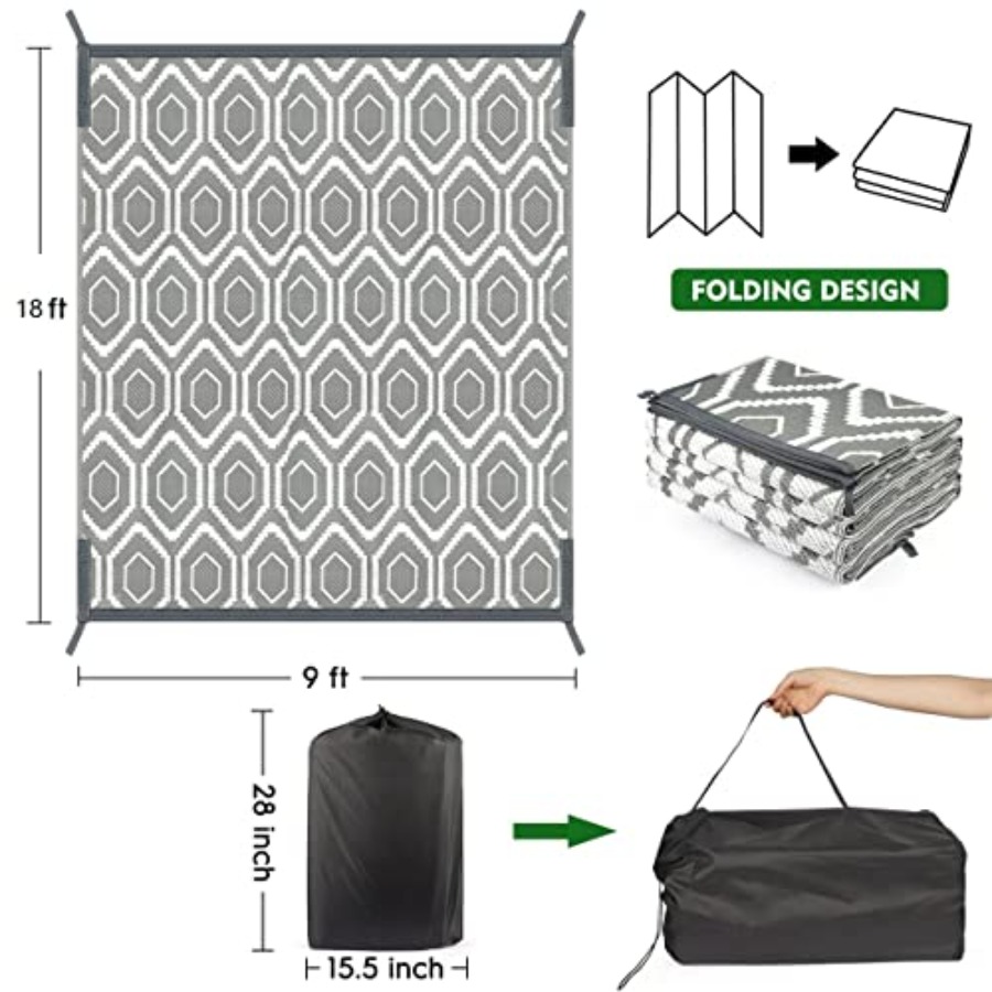 Outdoor Camping Rugs, 9x18 Pla - Outdoor Camping Rugs 9X18 리뷰 및 가격
