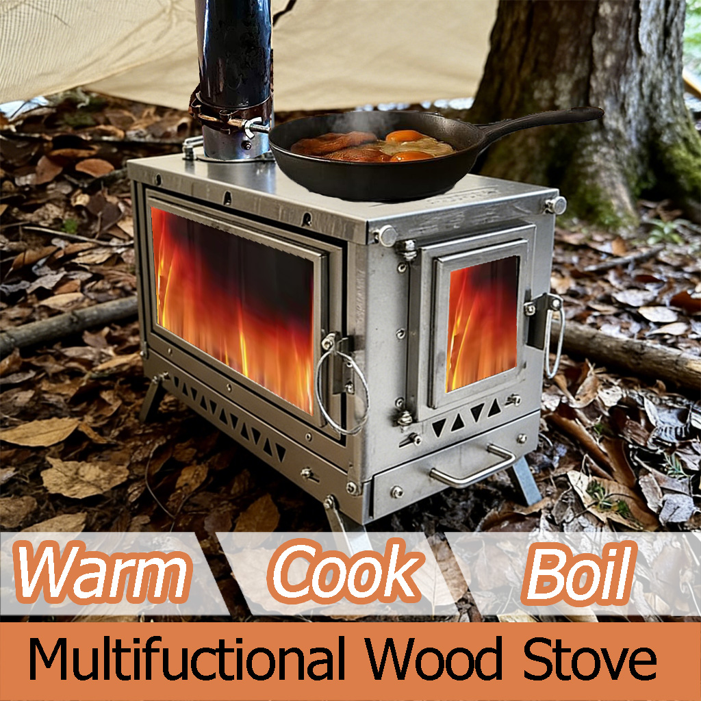 DANCHEL OUTDOOR T3 Titanium Al - Outdoor Camping Wood Stove 리뷰 및 가격