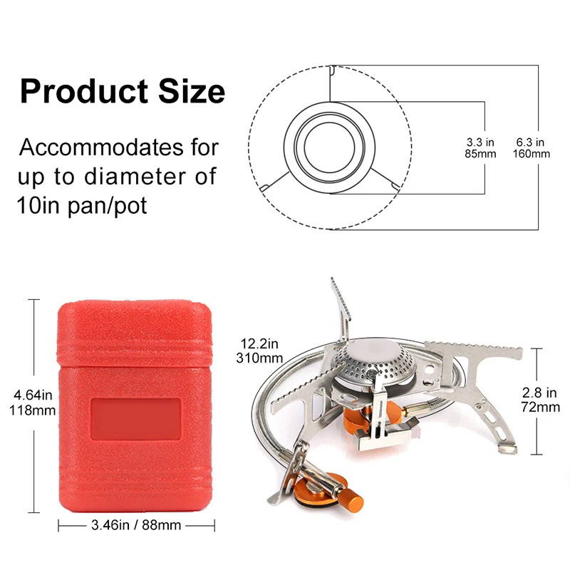 Camping Gas Stove Portable Fol - Outdoor Camping Heater For Tent 리뷰 및 가격