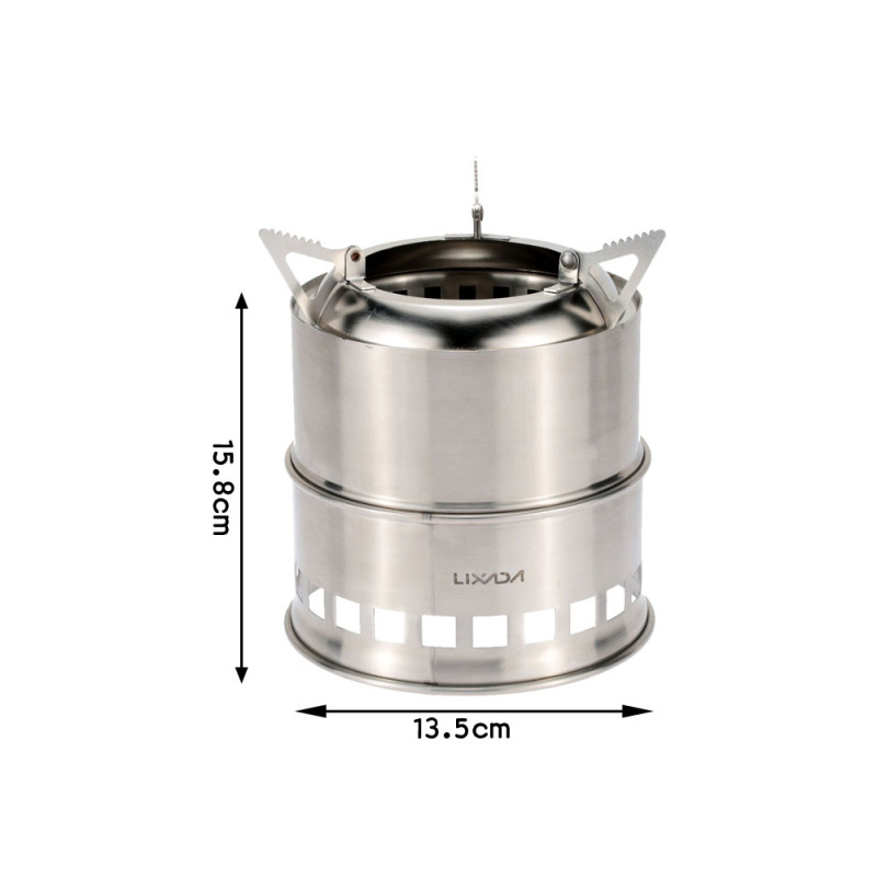 Lixada Stainless Steel Wood St - Outdoor Camping Wood Stove 리뷰 및 가격