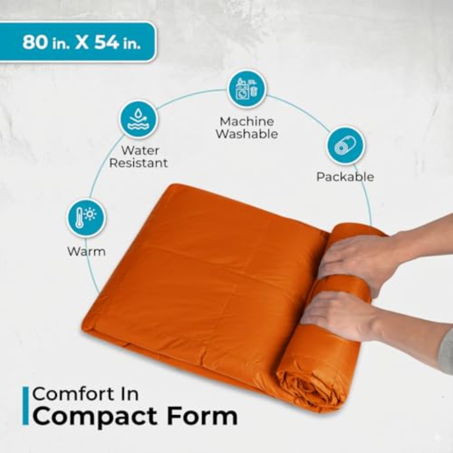 Puffy Blanket for Cold Weather - Outdoor Camping Quilt 리뷰 및 가격