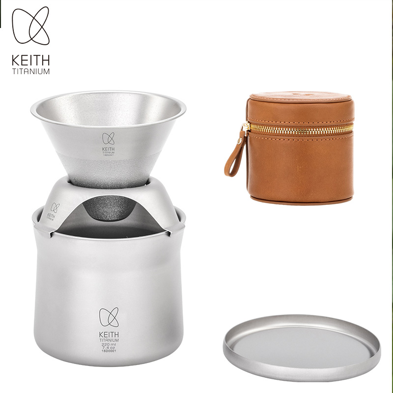 KEITH Titanium Hand Drip Coffe - Outdoor Camping Wallpaper 리뷰 및 가격
