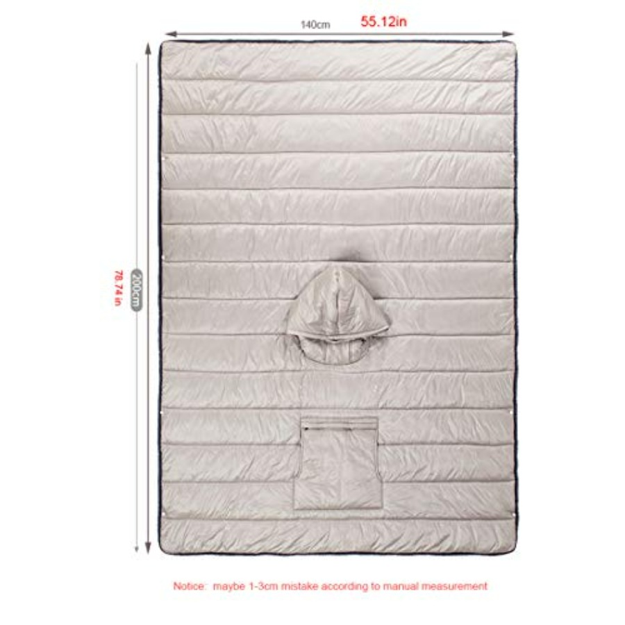 Outdoor camping winter poncho  - Outdoor Camping Quilt 리뷰 및 가격