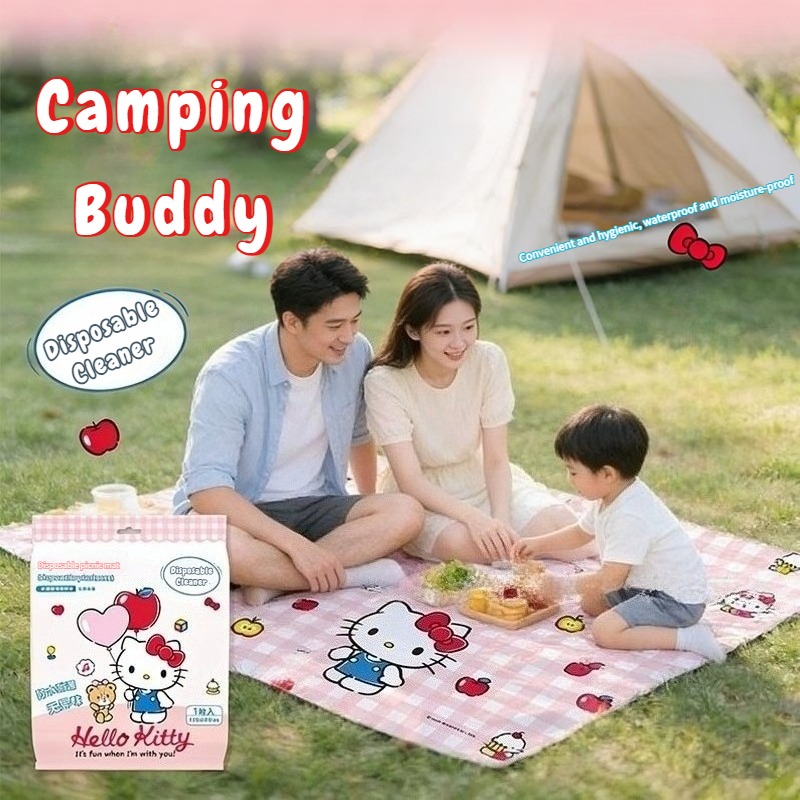 Sanrio Kawaii Hello Kitty Wate - Outdoor Camping Quilt 리뷰 및 가격
