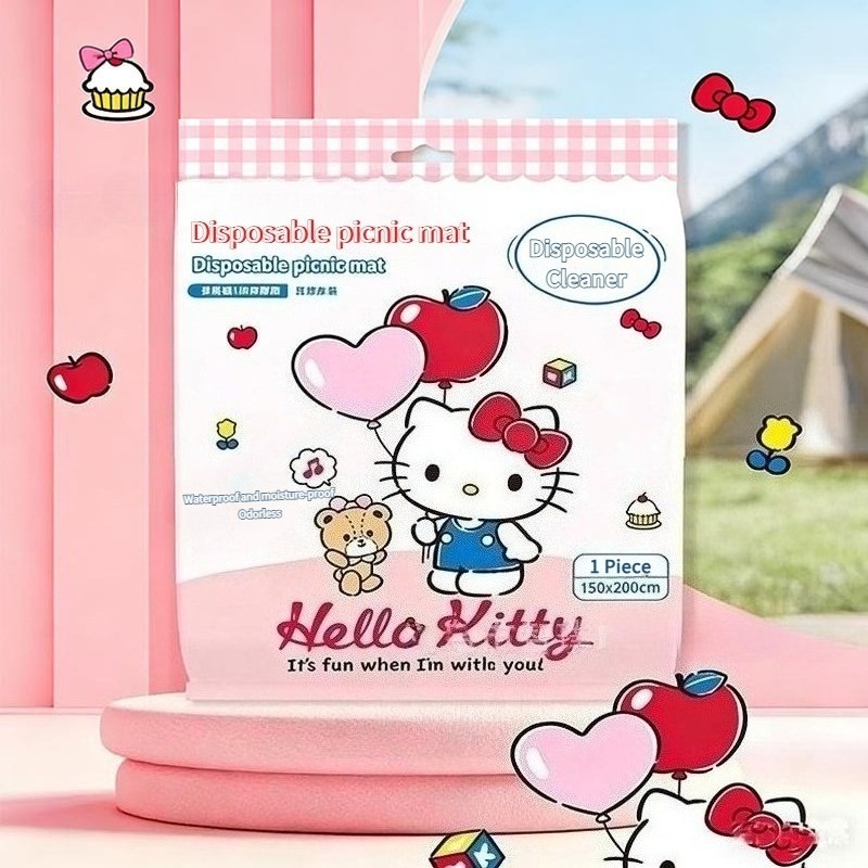 Sanrio Kawaii Hello Kitty Wate - Outdoor Camping Quilt 리뷰 및 가격