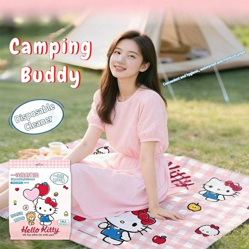 Sanrio Kawaii Hello Kitty Wate - Outdoor Camping Quilt 리뷰 및 가격