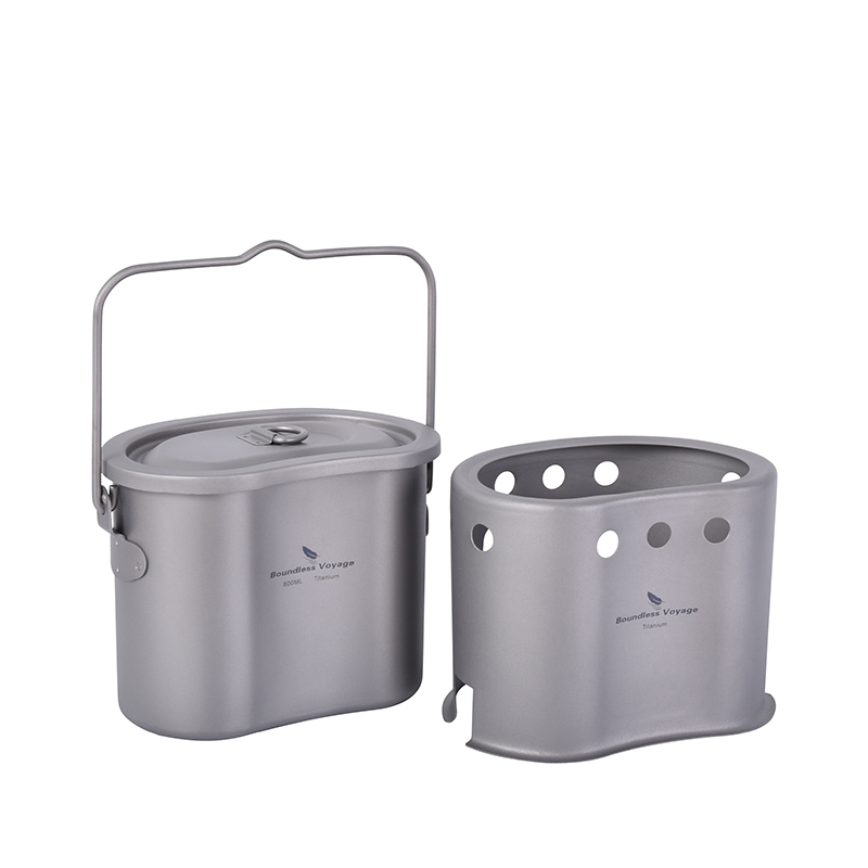 Boundless Voyage Titanium Cook - Outdoor Camping Wood Stove 리뷰 및 가격