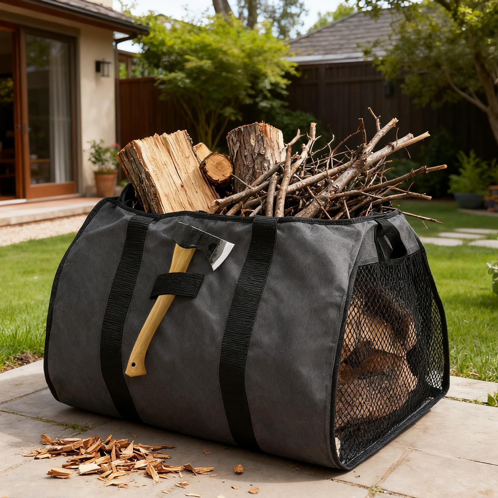 Firewood Carrier Large Portabl - Outdoor Camping Wood Stove 리뷰 및 가격