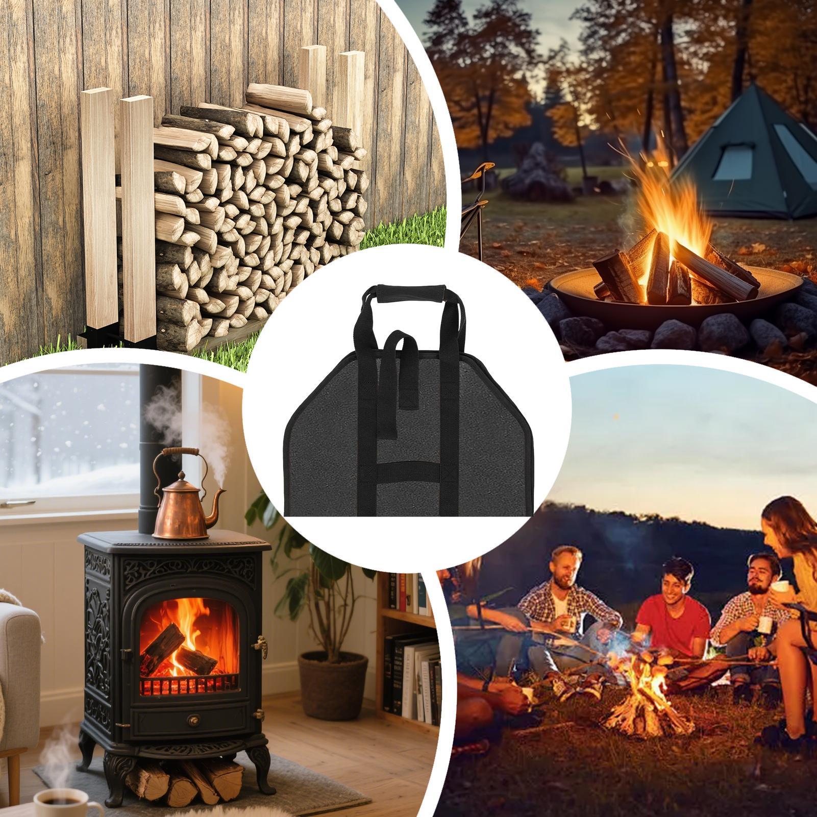 Firewood Carrier Large Portabl - Outdoor Camping Wood Stove 리뷰 및 가격