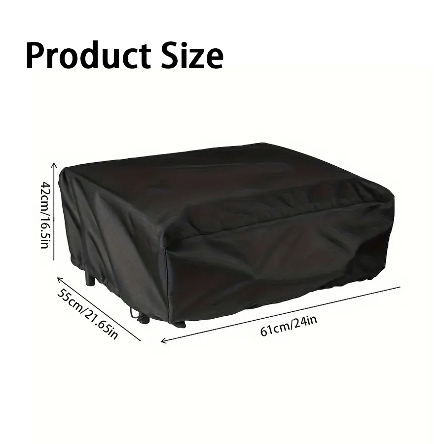 1pc Black Oven Protective Cove - Outdoor Camping Furniture 리뷰 및 가격