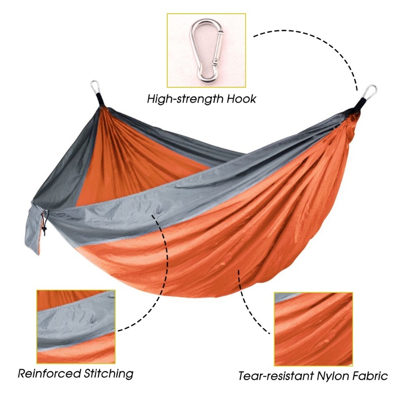 Camping Double Hammock For 2 P - Outdoor Camping Hammock 리뷰 및 가격