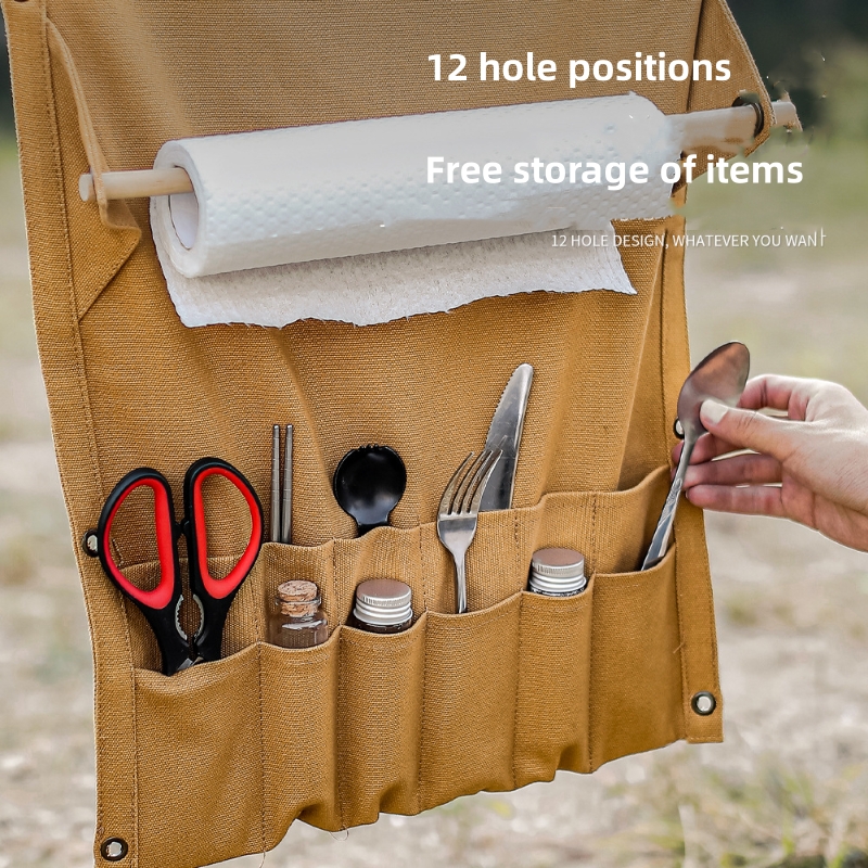 Outdoor Canvas Utensil Organiz - Outdoor Camping Wallpaper 리뷰 및 가격