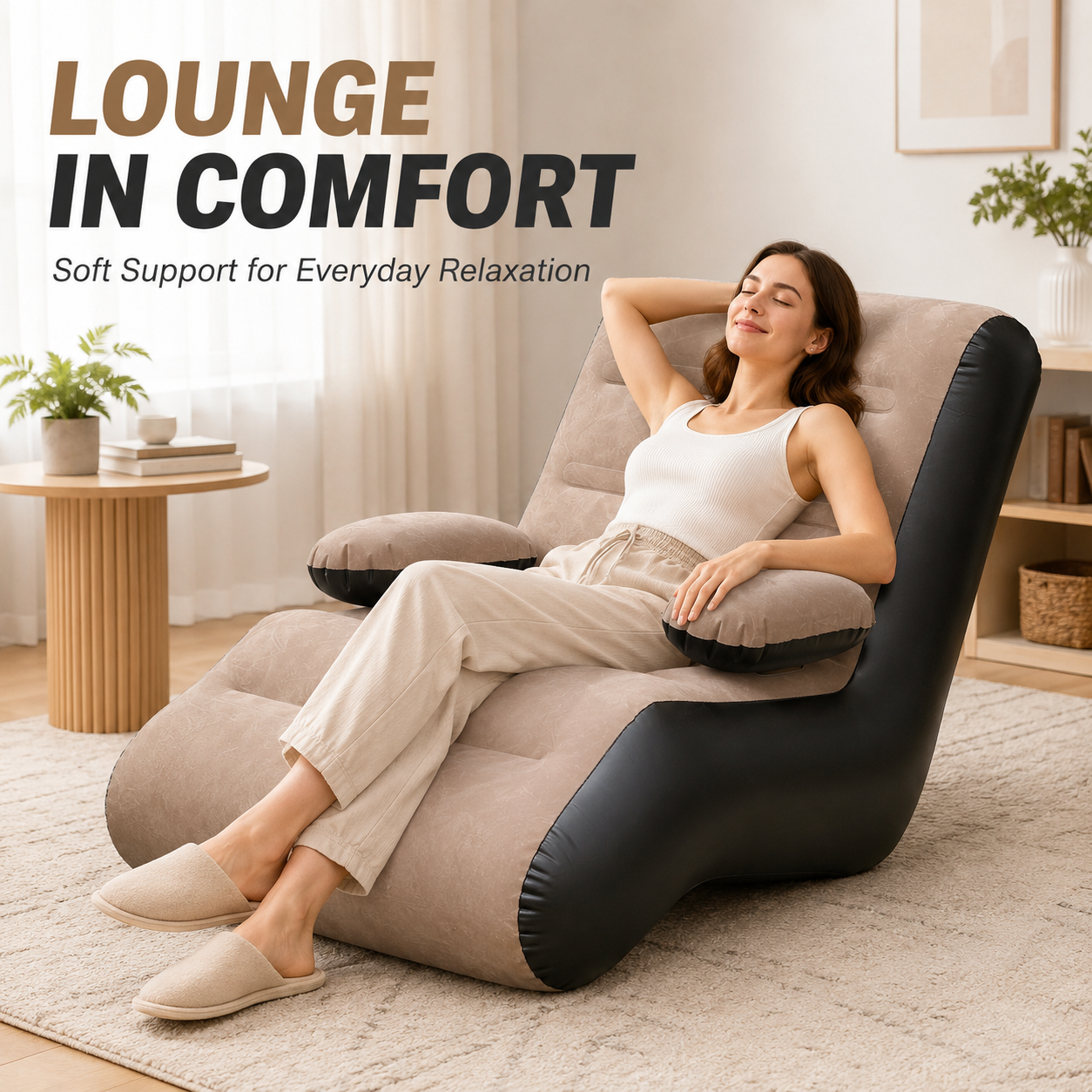 1PC Inflatable Air Sofa Portab - Outdoor Camping Lounge Chairs 리뷰 및 가격