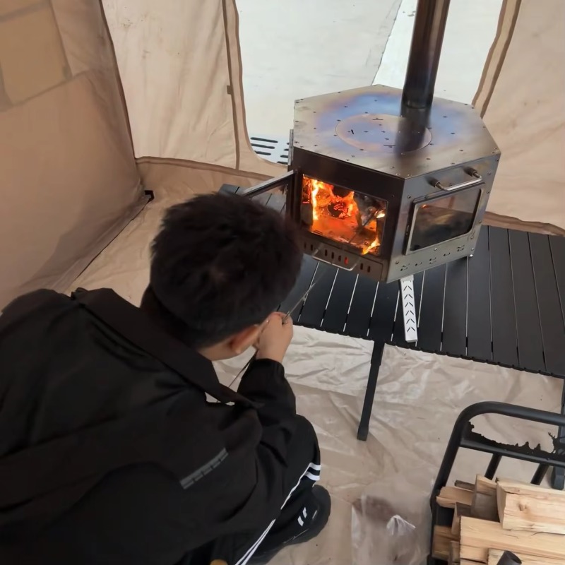 【Popular】Folding Multipurpose  - Outdoor Camping Wood Stove 리뷰 및 가격