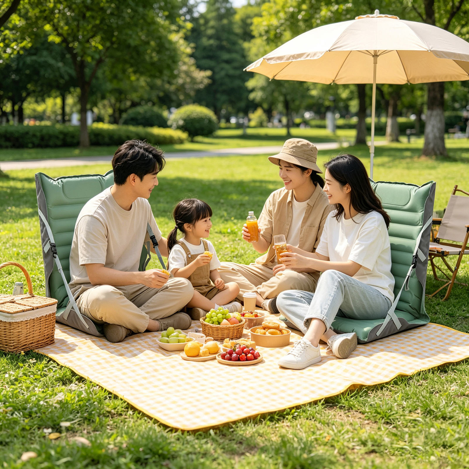Inflatable Folding Seat Cushio - Outdoor Camping Furniture 리뷰 및 가격