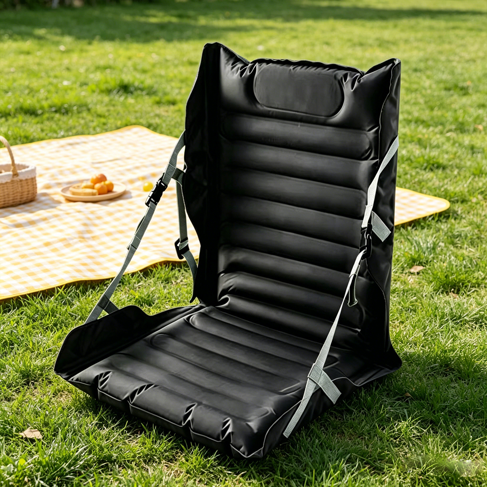 Inflatable Folding Seat Cushio - Outdoor Camping Furniture 리뷰 및 가격