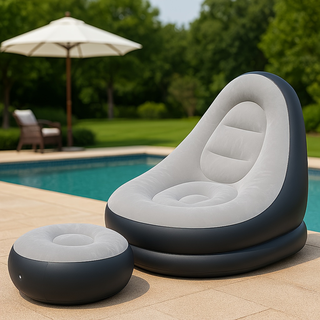 Inflatable Recliner Foldable I - Outdoor Camping Lounge Chairs 리뷰 및 가격