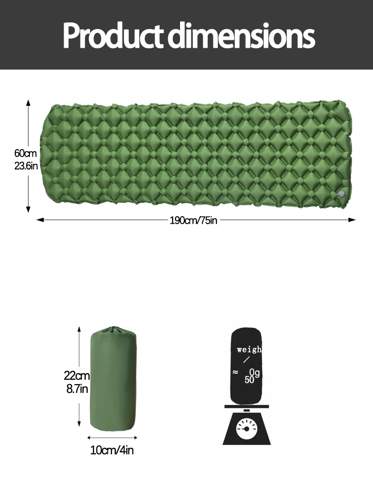 Camping Inflatable Mattress in - Outdoor Camping Furniture 리뷰 및 가격