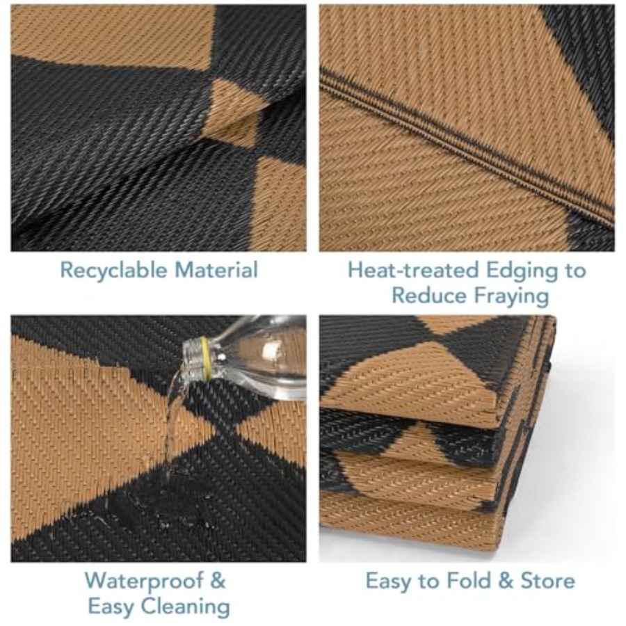 Outdoor Plastic Straw Rug 9x18 - Outdoor Camping Rugs 9X18 리뷰 및 가격